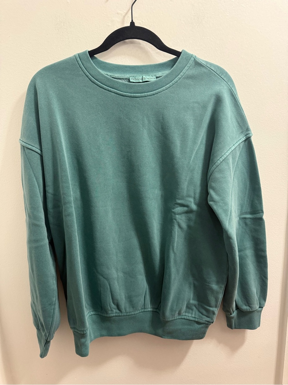 BTW-4502Y Zenana Teal Fleece Pullover